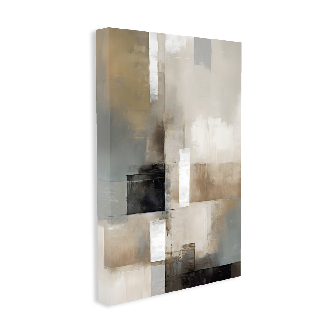 0701 - Quadro Pintura Abstrata Moderna