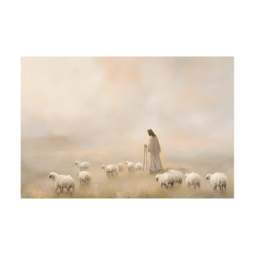 0705 - Quadro Jesus Guiando
