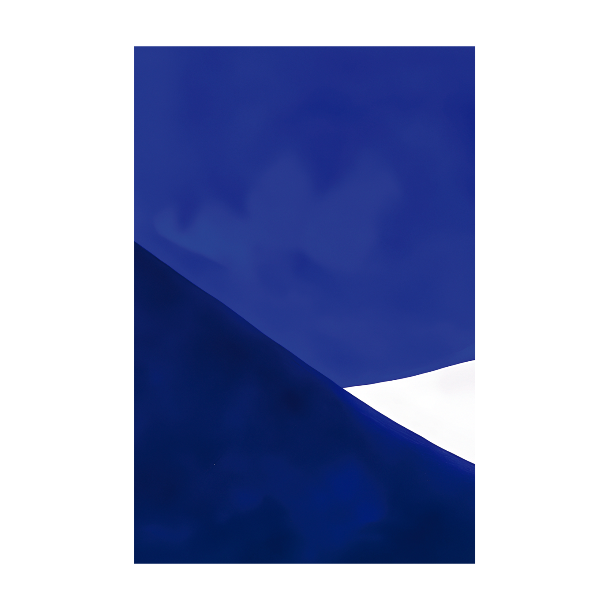 0714 - Quadro Origami Azul 1