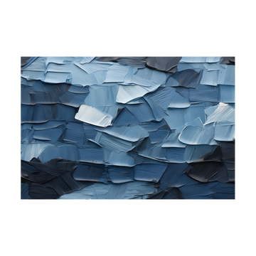 0719 - Quadro Azul 3D