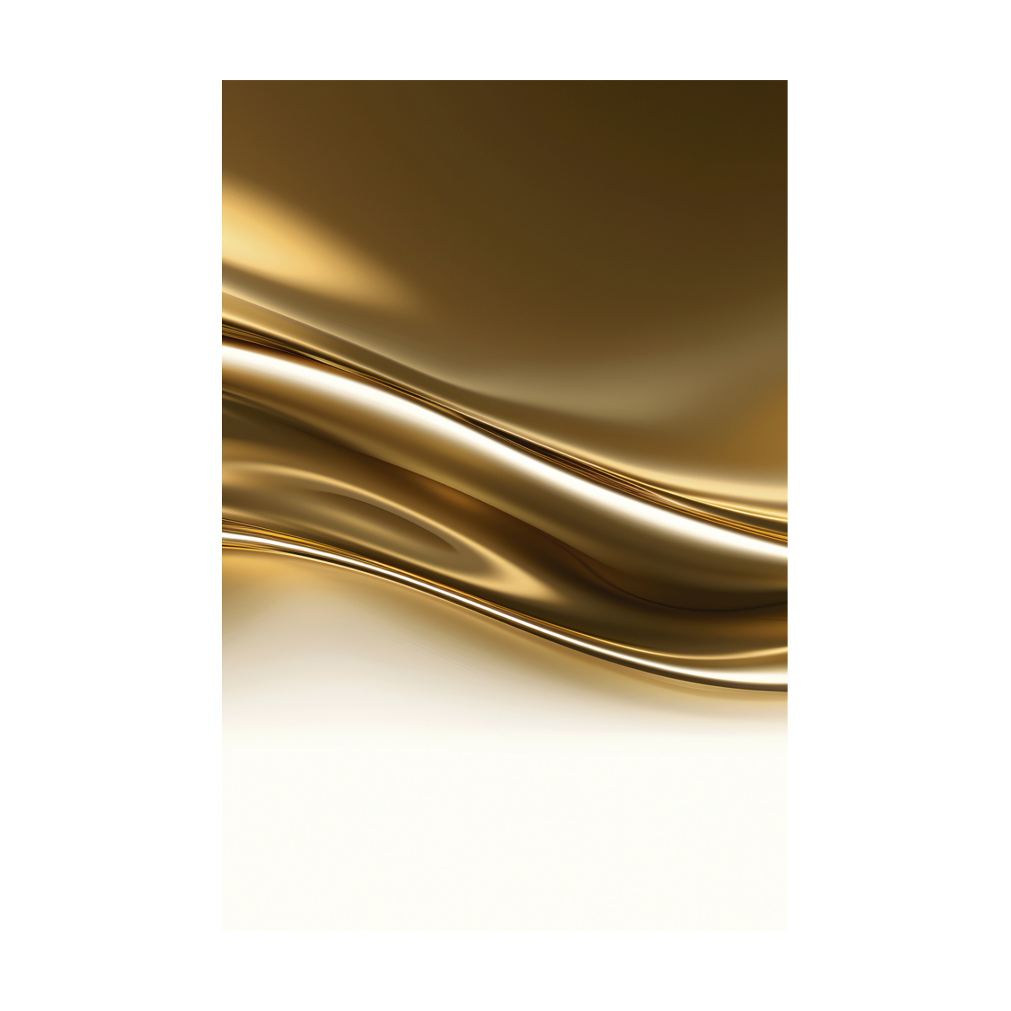 0725 - Quadro Gold Wave