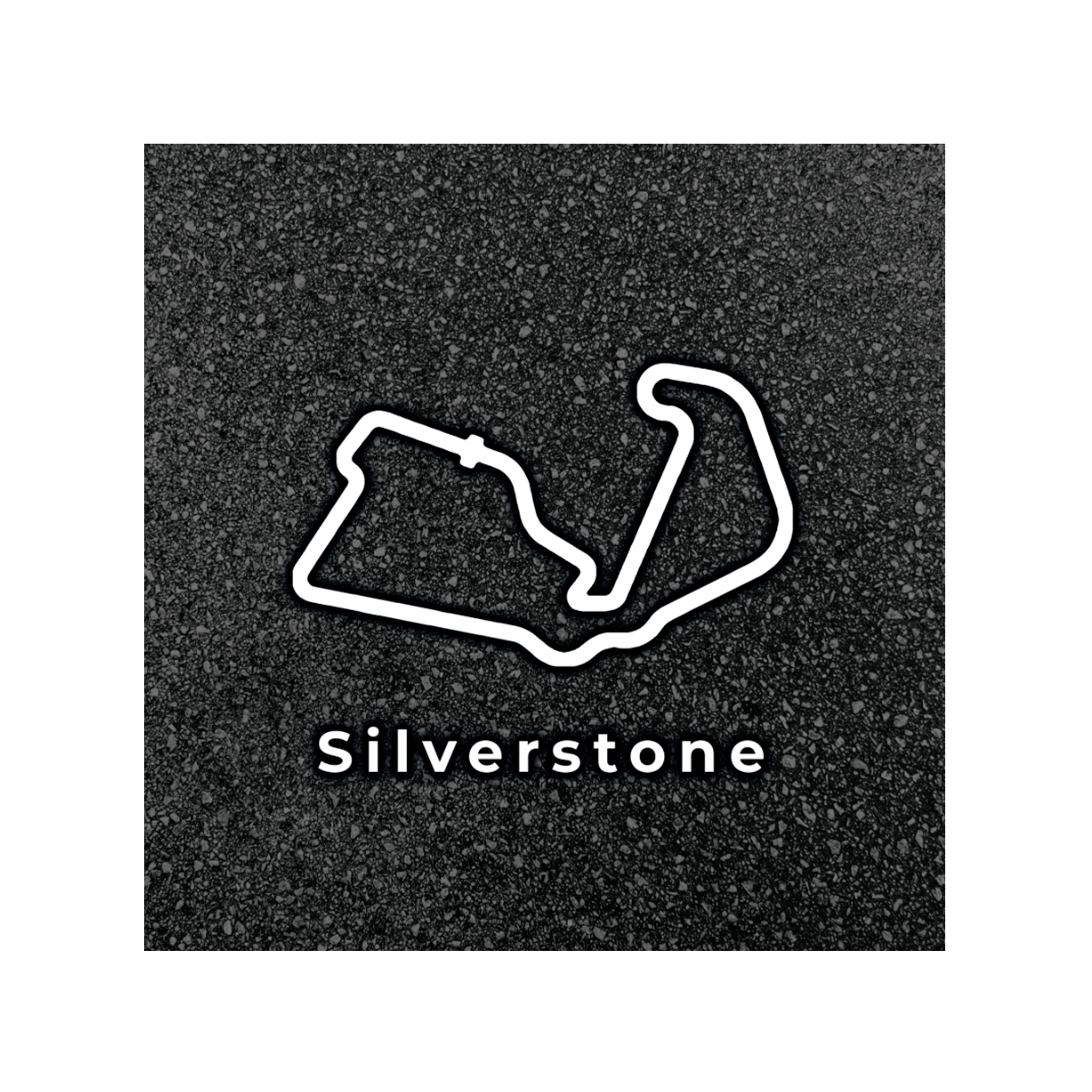 0764 - Quadro Pista Silverstone Fórmula 1