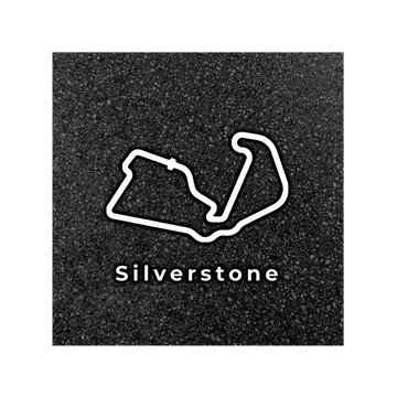 0764 - Quadro Pista Silverstone Fórmula 1