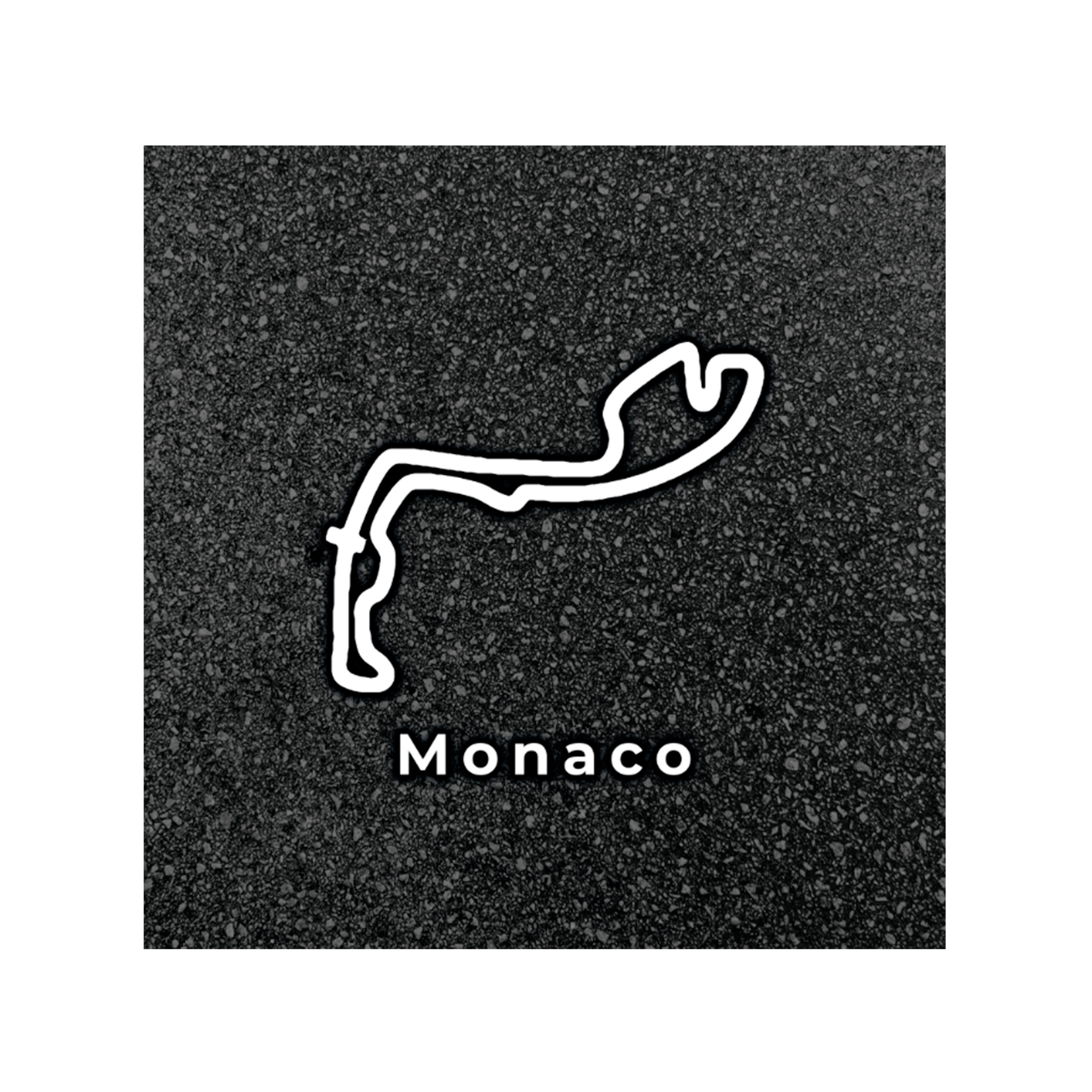 0765 - Quadro Pista Monaco Fórmula 1