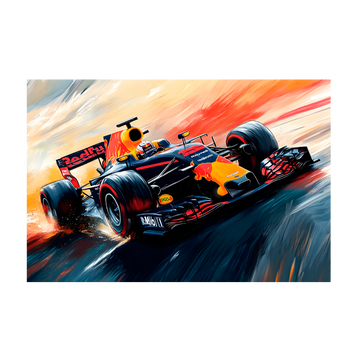 0767 - Quadro Fórmula 1 Pintura II