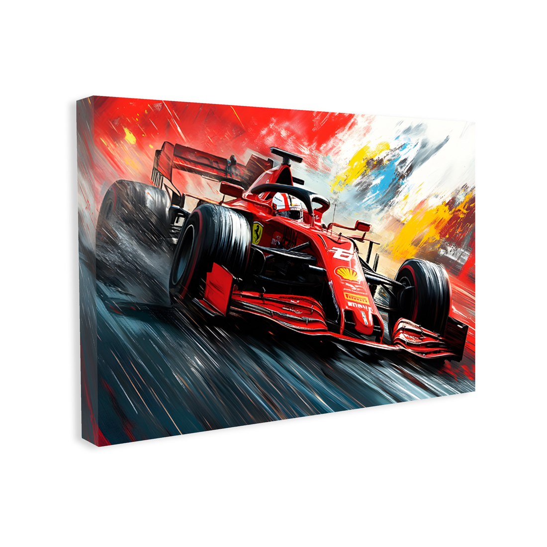 0768 - Quadro Fórmula 1 Pintura III