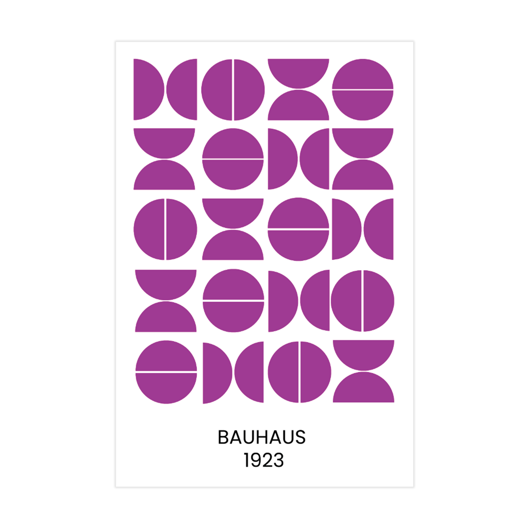 0776 - Quadro Bauhaus VI
