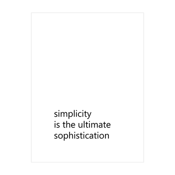 0780 - Quadro Simplicity is The Ultimate Sophistication