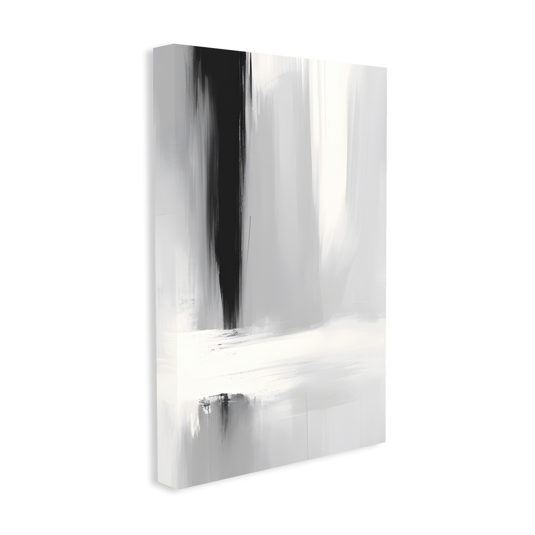 0079 - Quadro Gray Brush Strokes 4