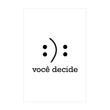 0790 - Quadro Você Decide