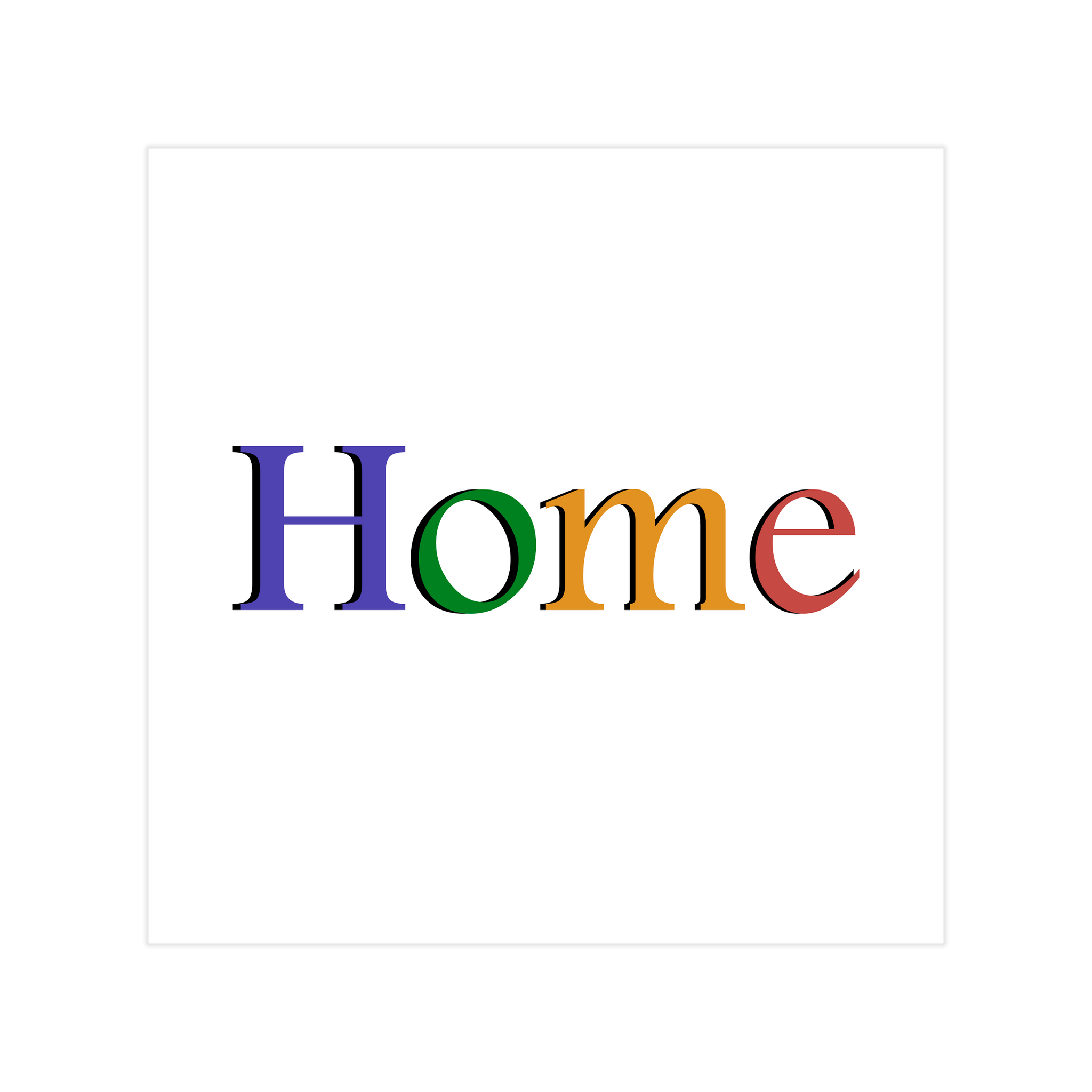 0795 - Quadro  Home