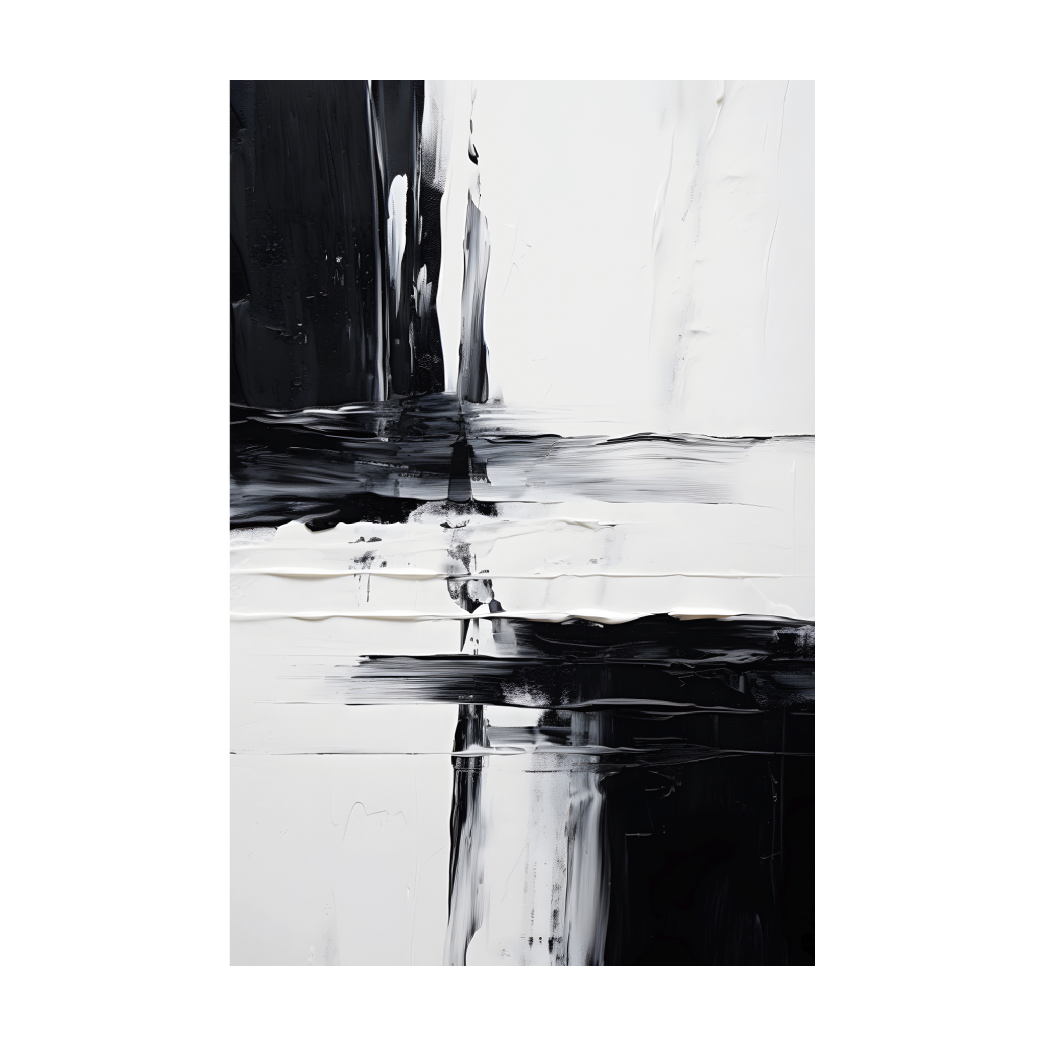 0082 - Quadro Splash Black 2