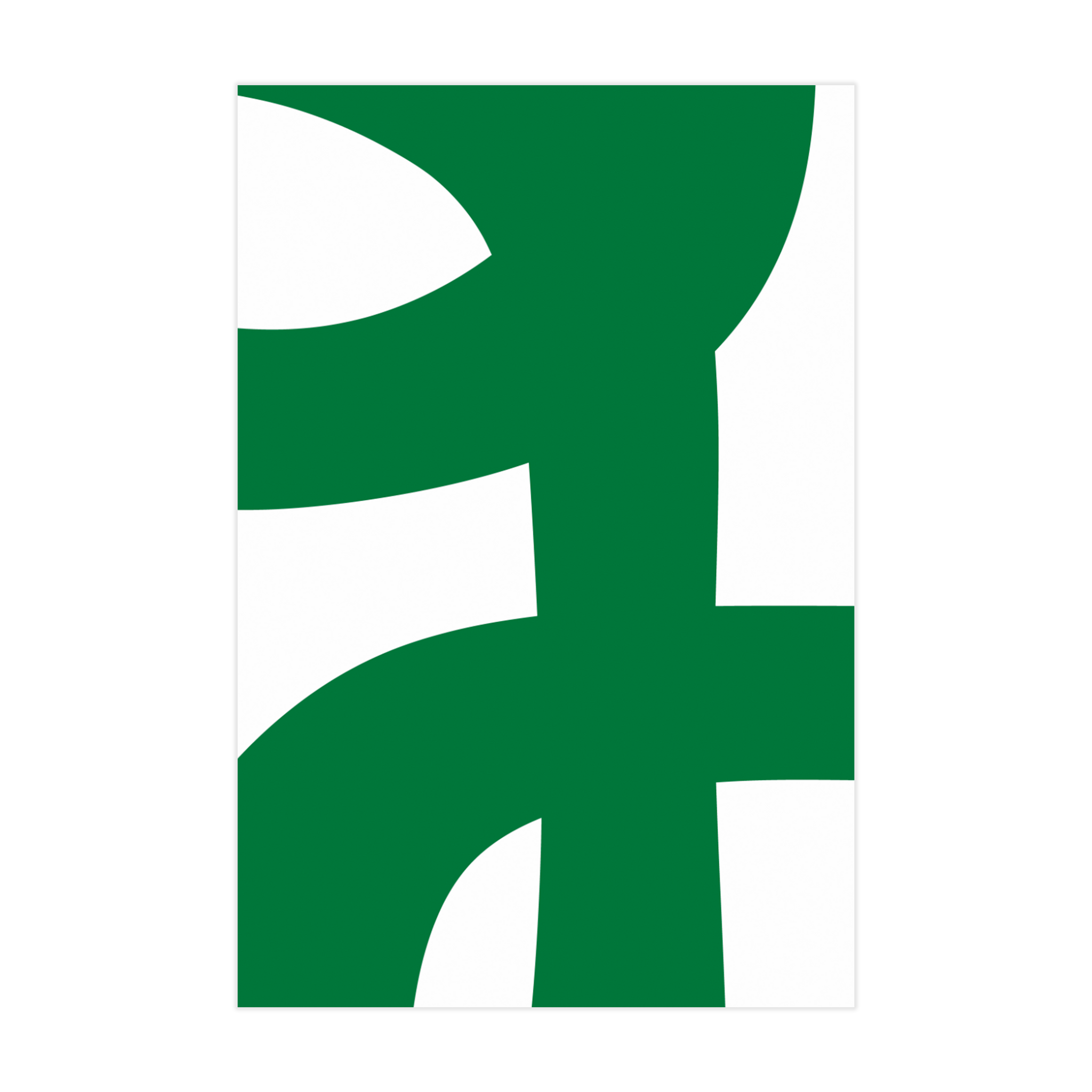 0848 - Quadro Trilha Verde I