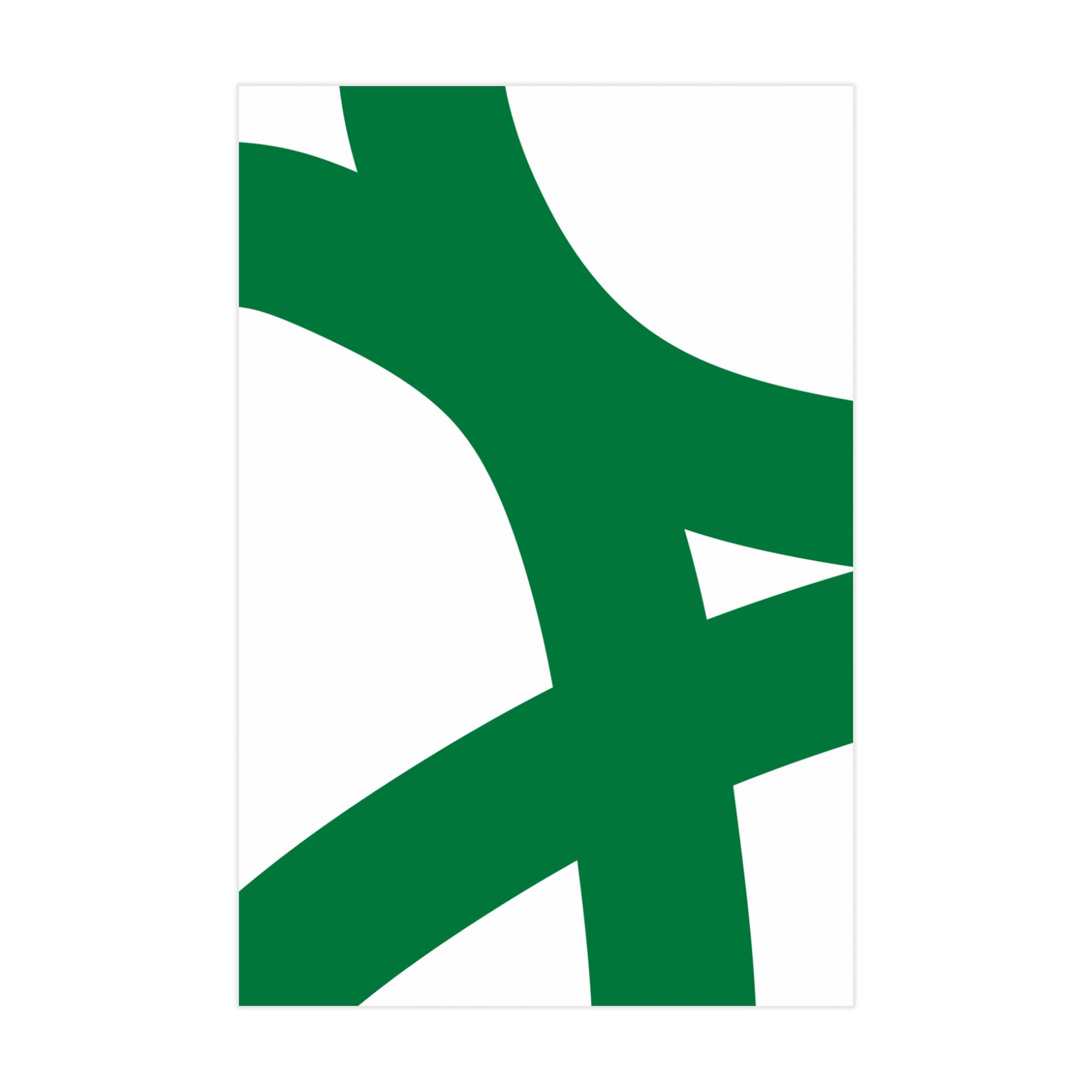 0849 - Quadro Trilha Verde II