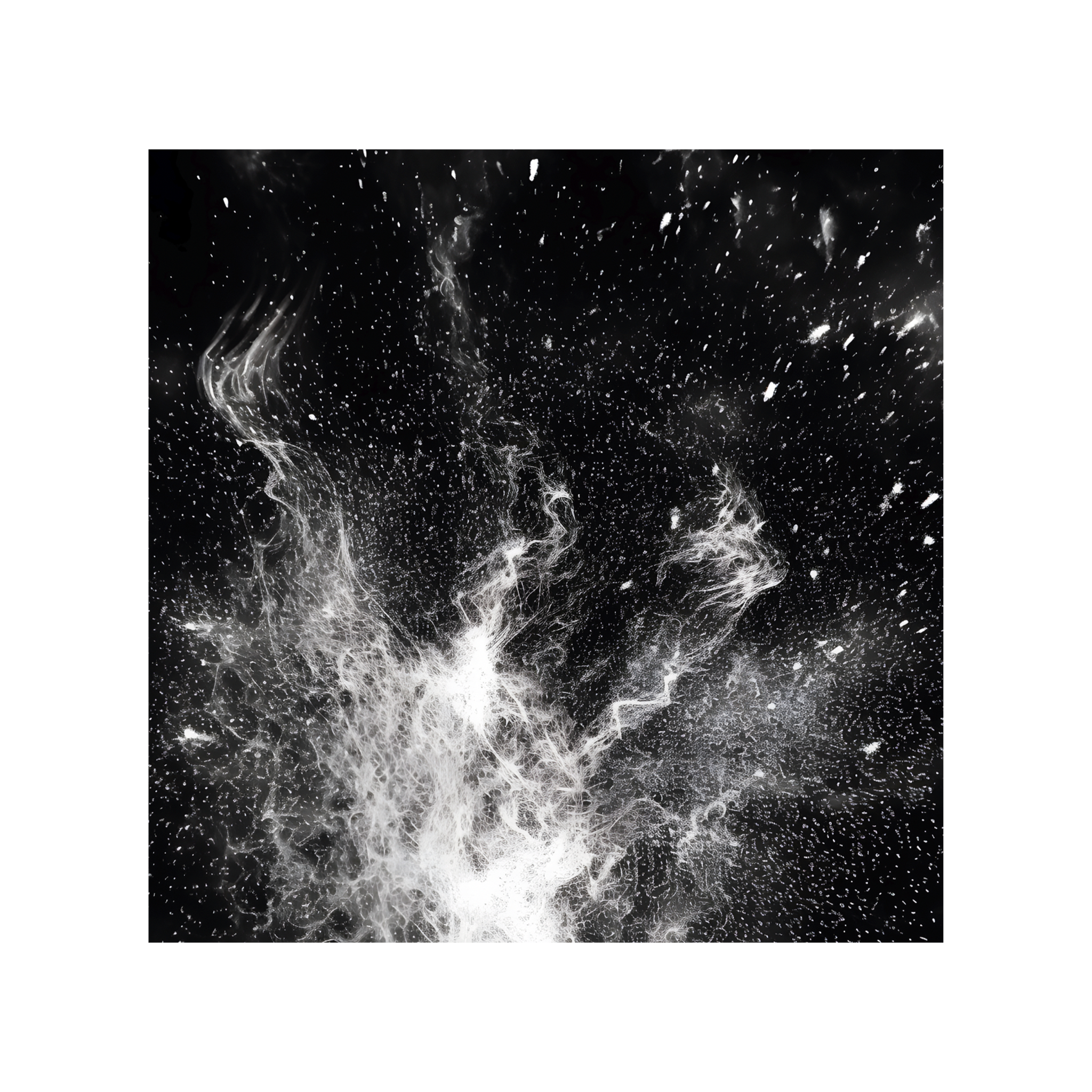 0085 - Quadro White Splash 1