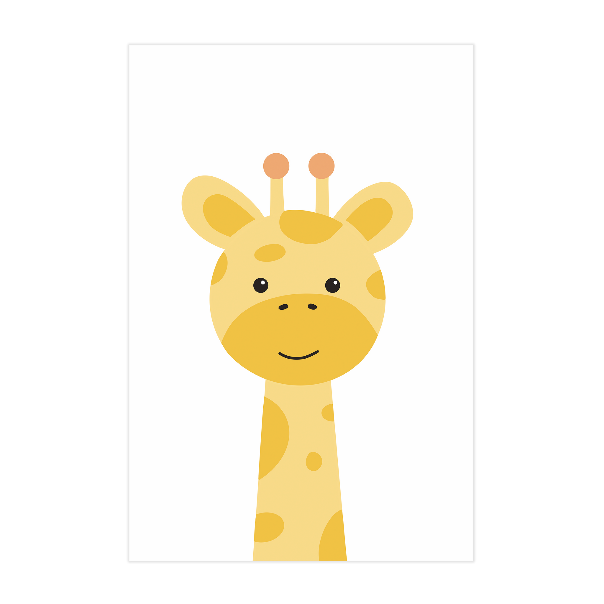 0863 - Quadro Girafinha