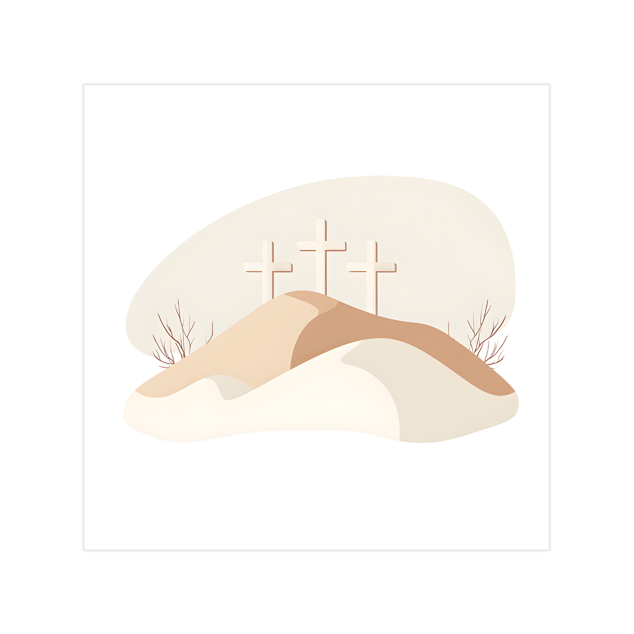 0882 - Quadro Cruzes no Monte 1