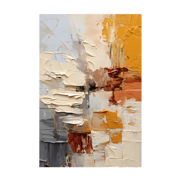 0883 - Quadro Espatulada 3D II