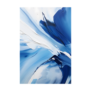 0885 - Quadro Seus Formatos em Azul