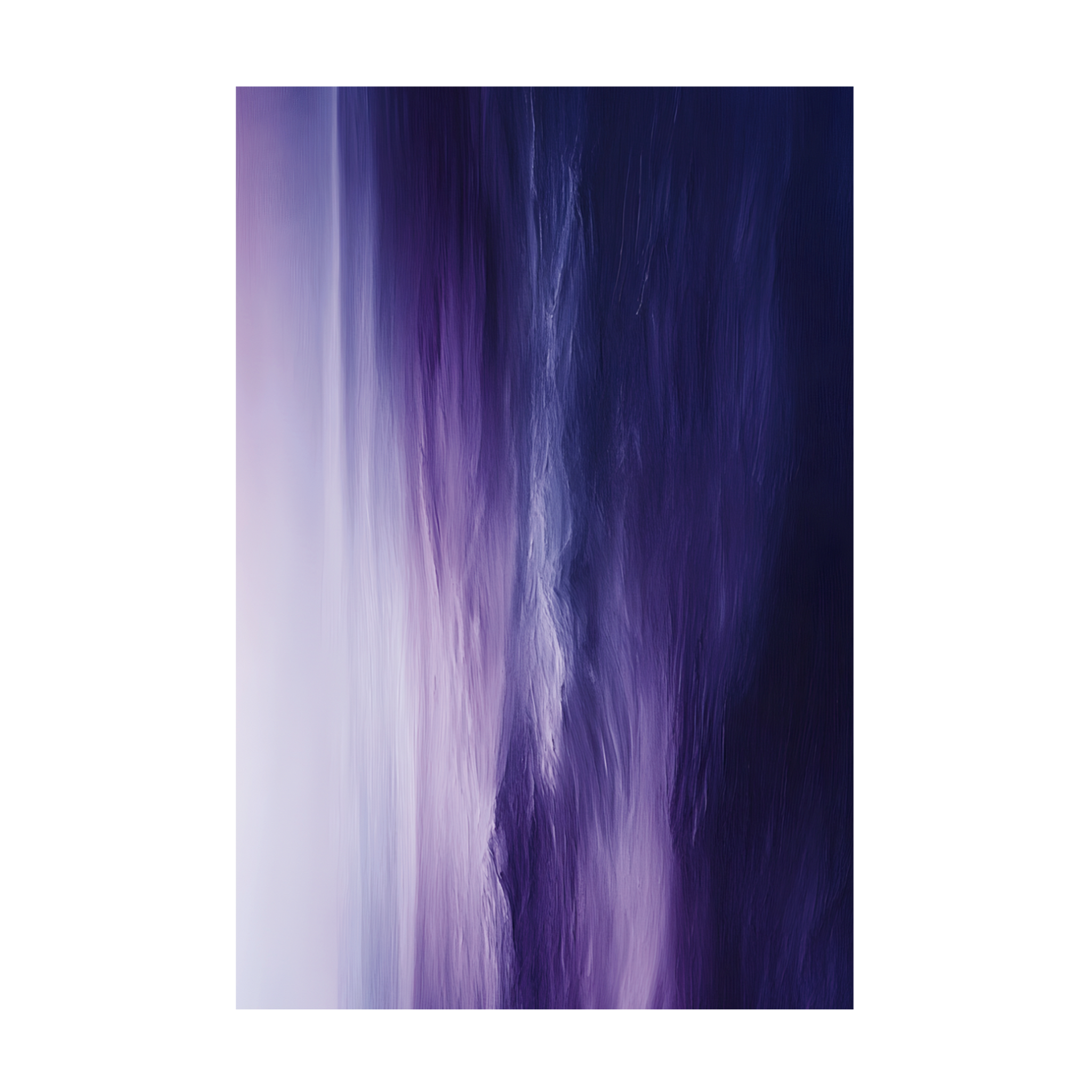 0889 - Quadro Camadas Roxa 2