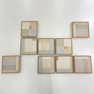 9004 - Composição de 9 quadros Moderna Suave