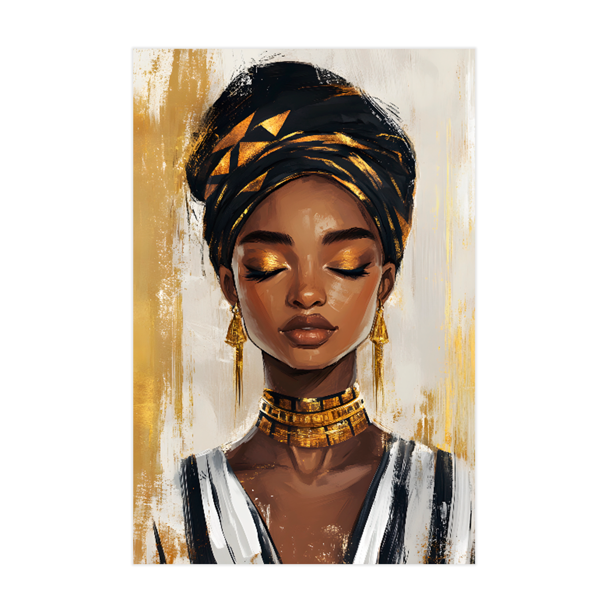 0903 - Quadro Beleza Femina II