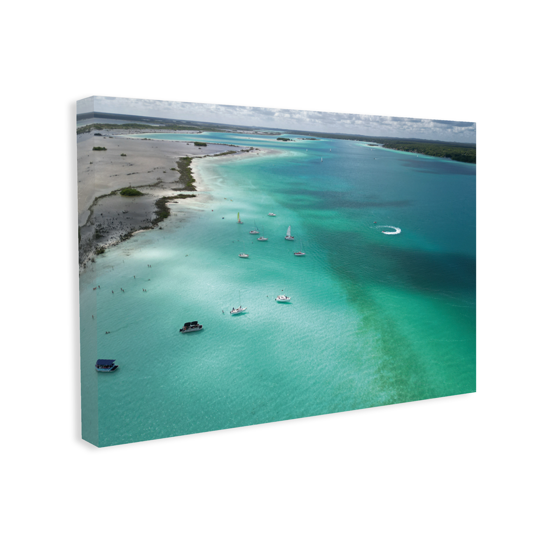 0923 - Quadro O Abraço da Terra e do Mar