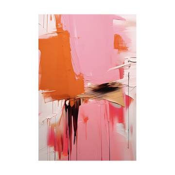 0095 - Quadro Pink Wall Art