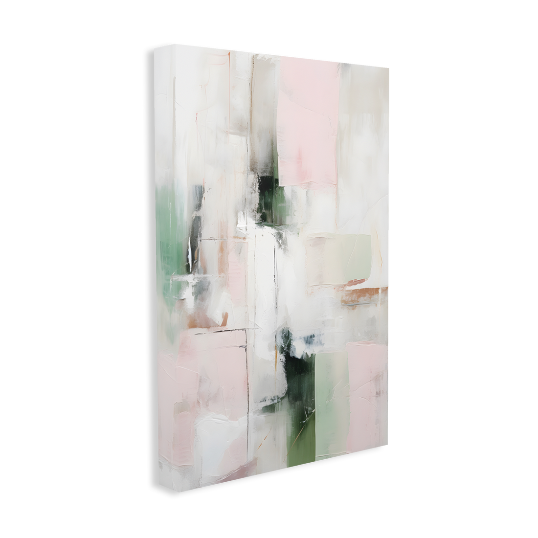 0098 - Quadro Light Green and Pink
