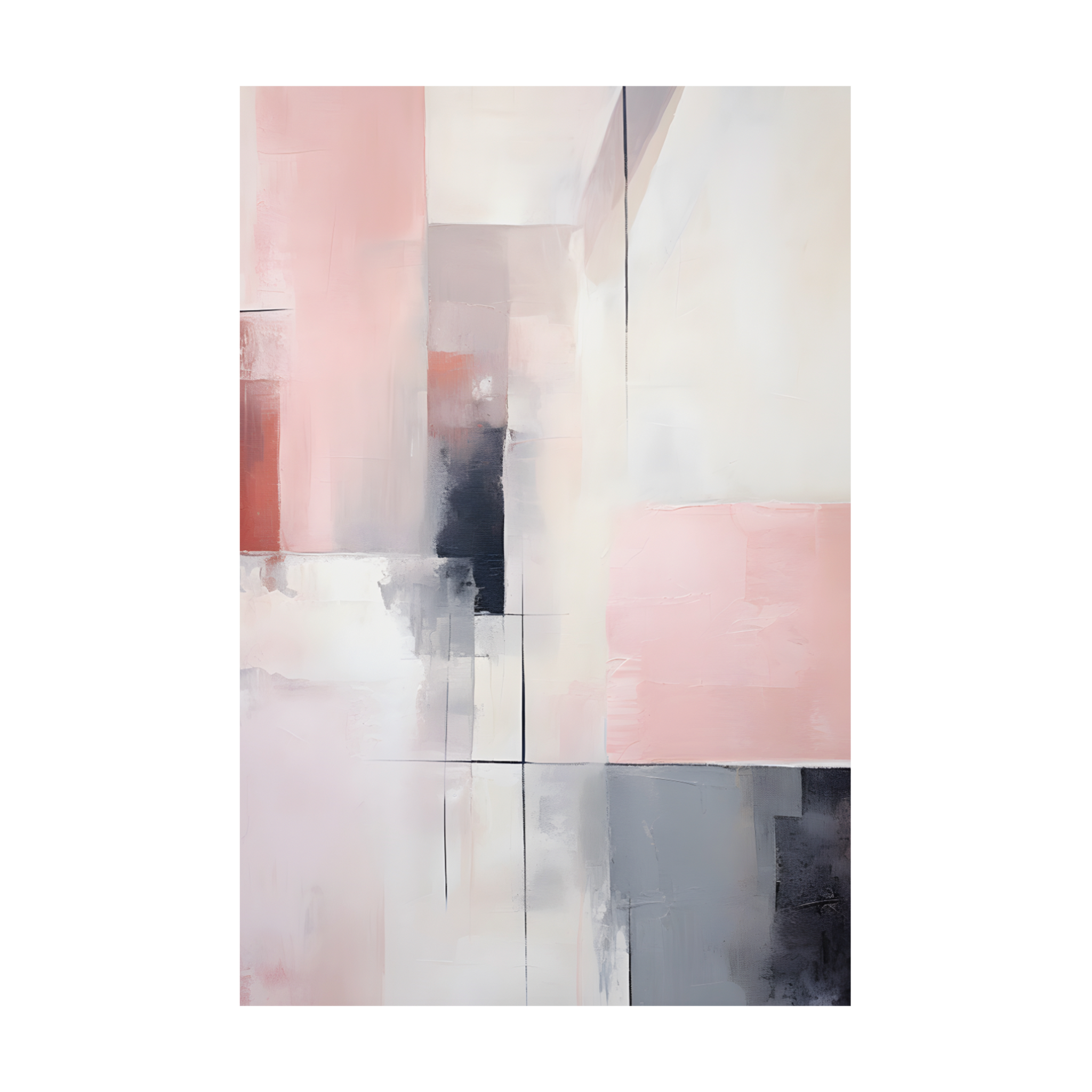 0099 - Quadro Modern Pink