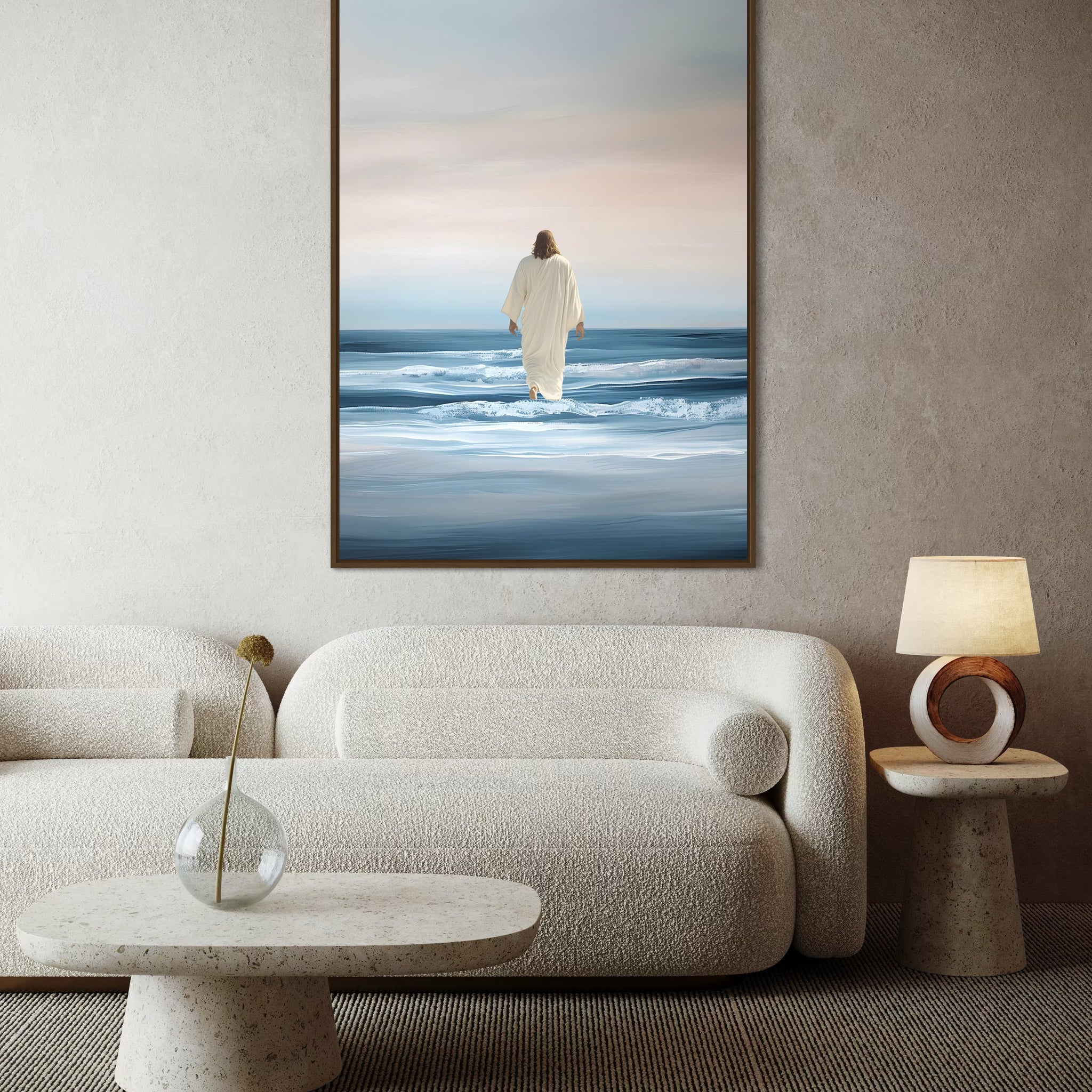 1509 - Quadro Jesus Sobre o Mar