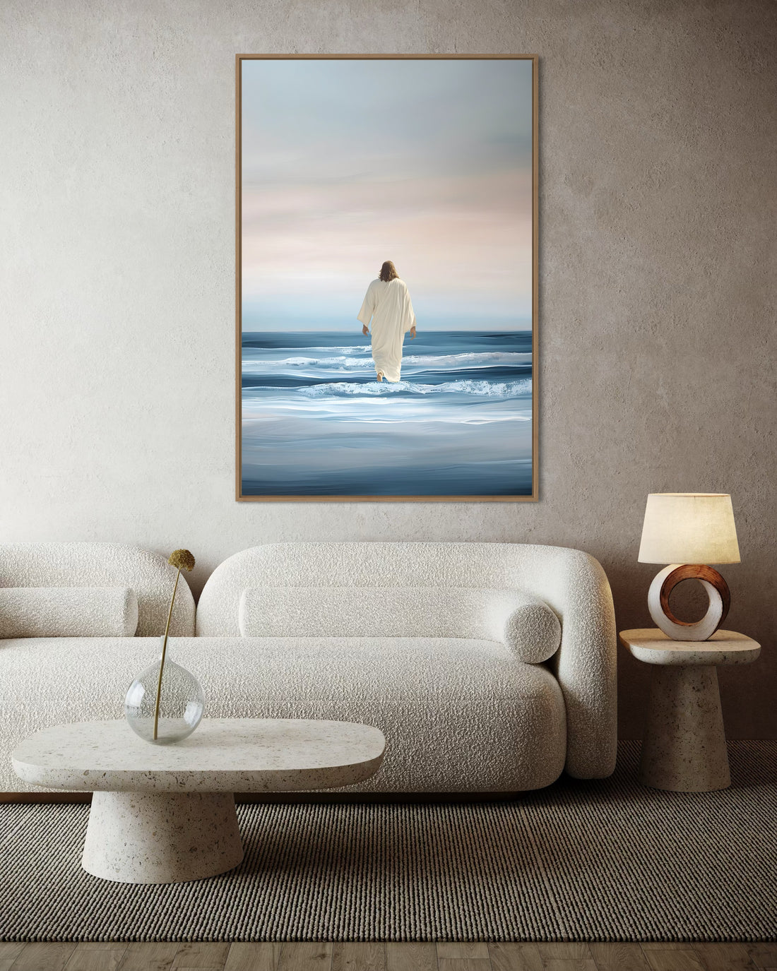 1509 - Quadro Jesus Sobre o Mar