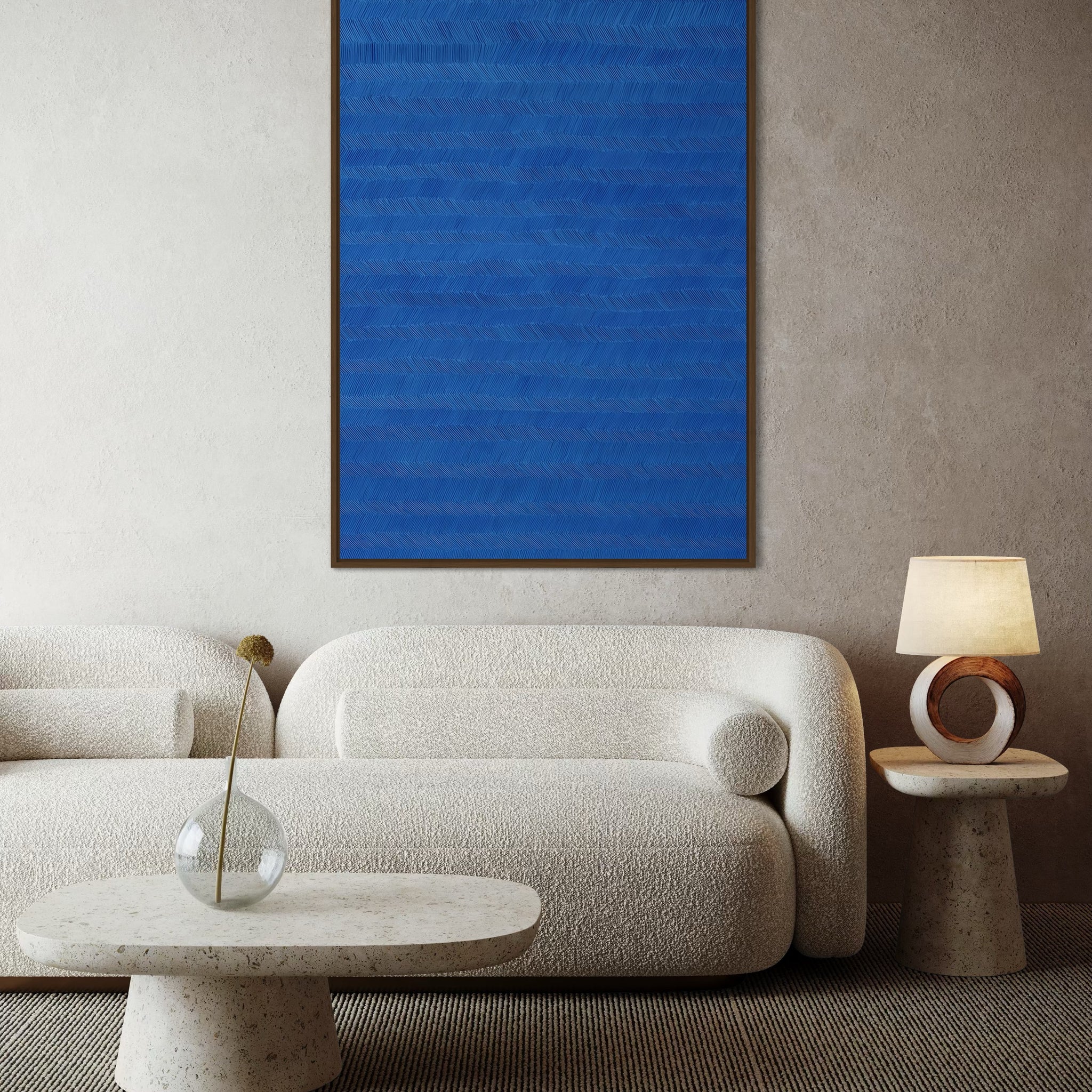 1525 - Quadro Abstrato Full Blue