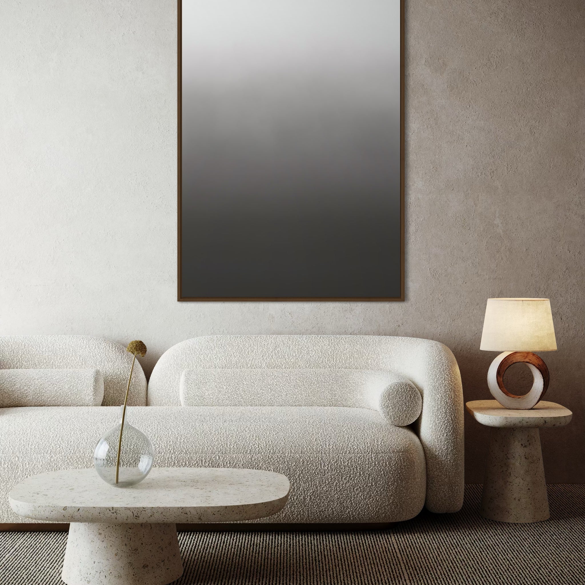 1527 - Quadro Cinza Degradê 2