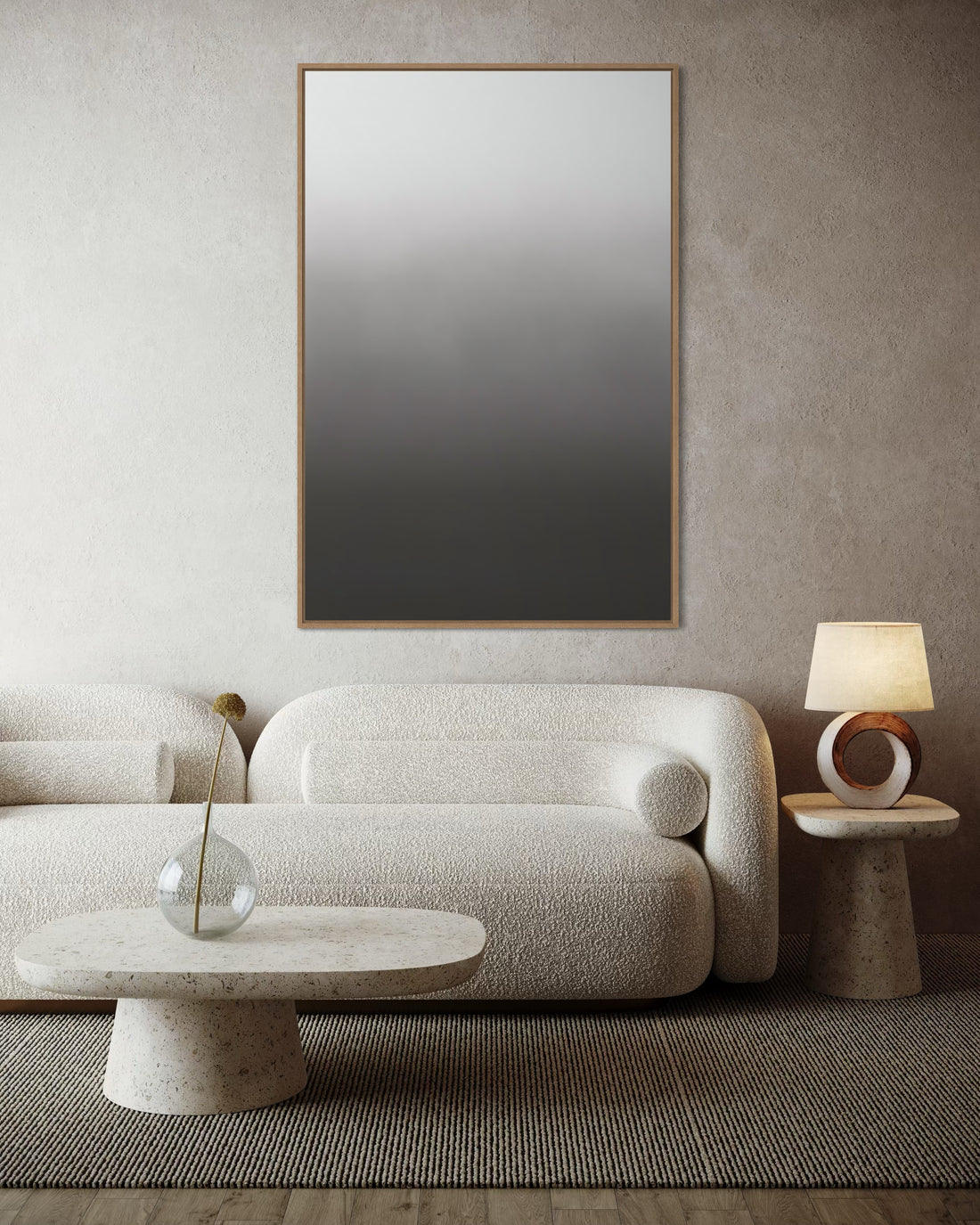 1527 - Quadro Cinza Degradê 2
