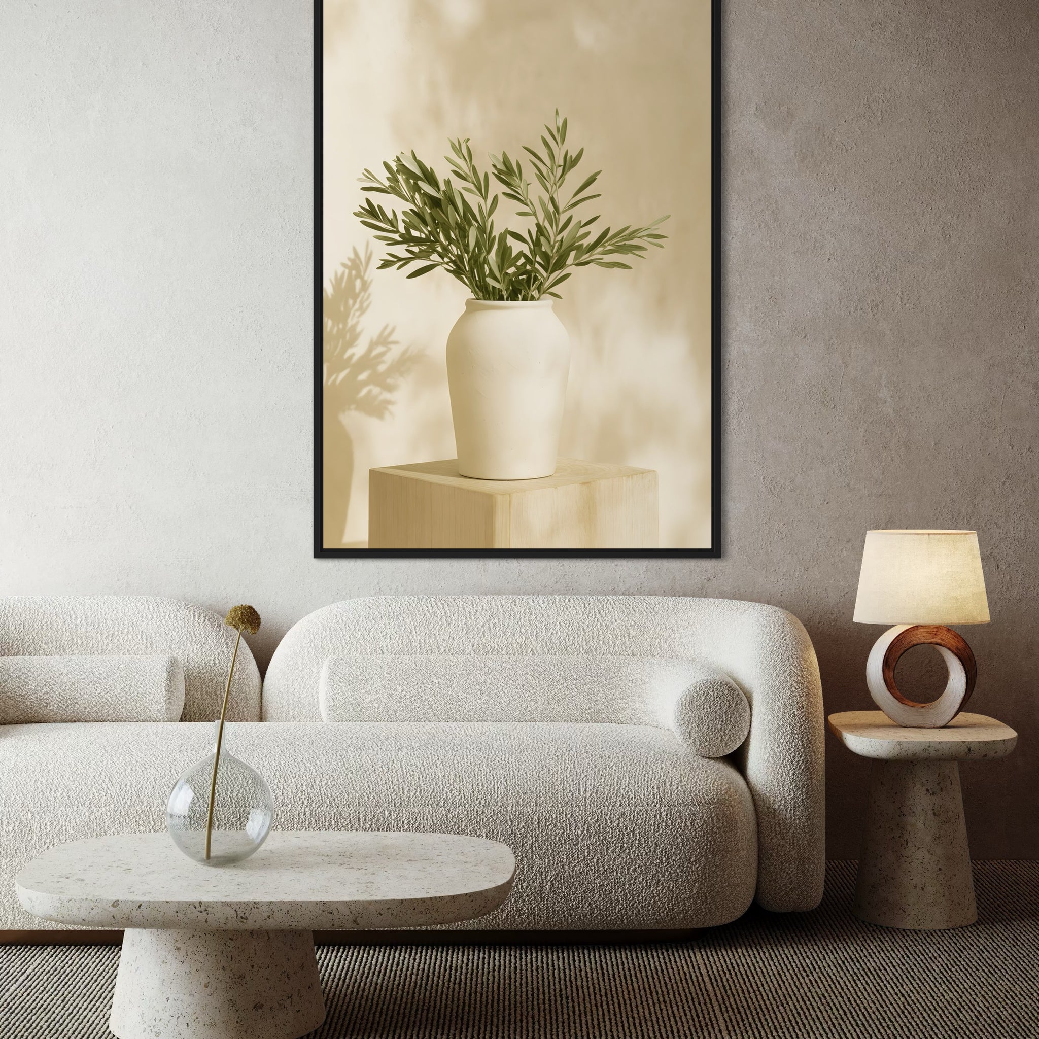 1574 - Quadro Vaso Minimalista