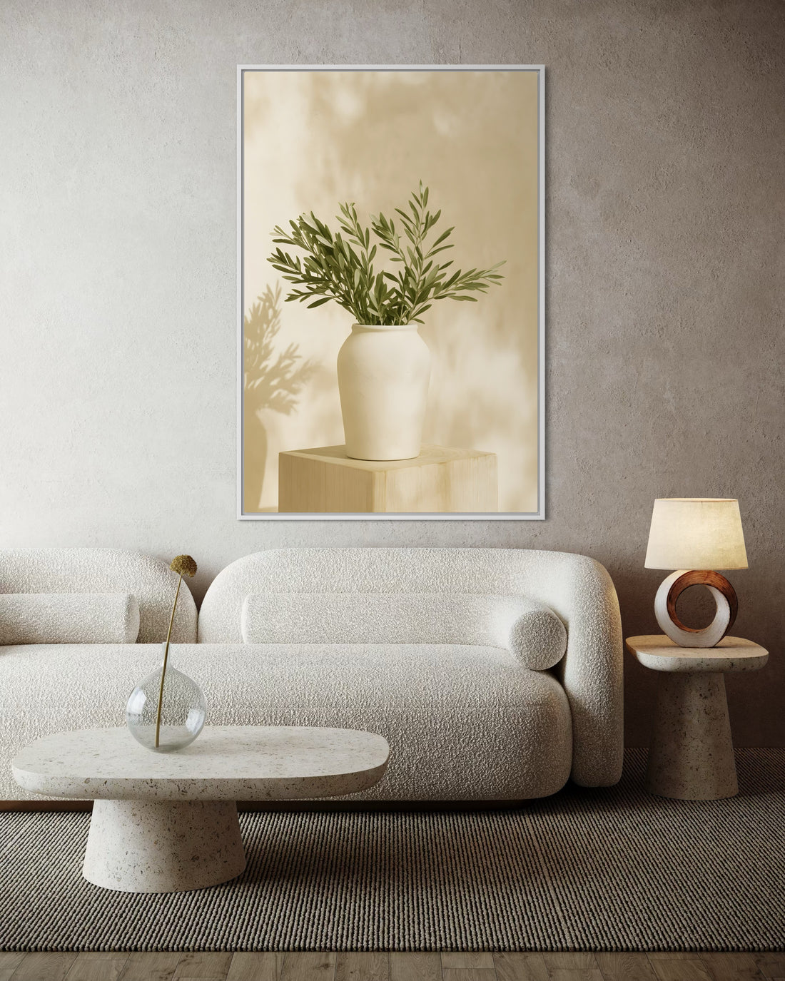 1574 - Quadro Vaso Minimalista