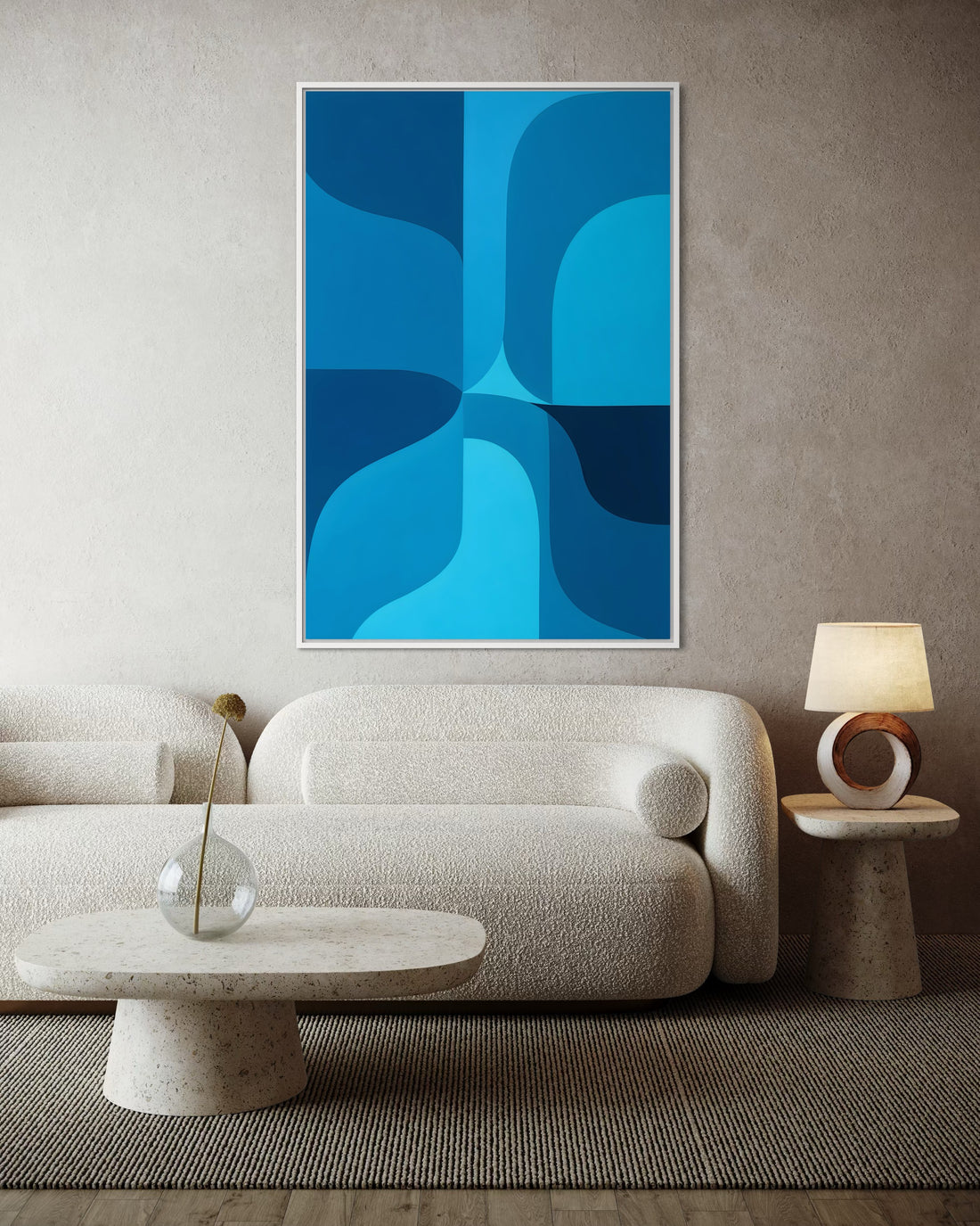 1559 - Quadro Abstrato Formas e Tons 1