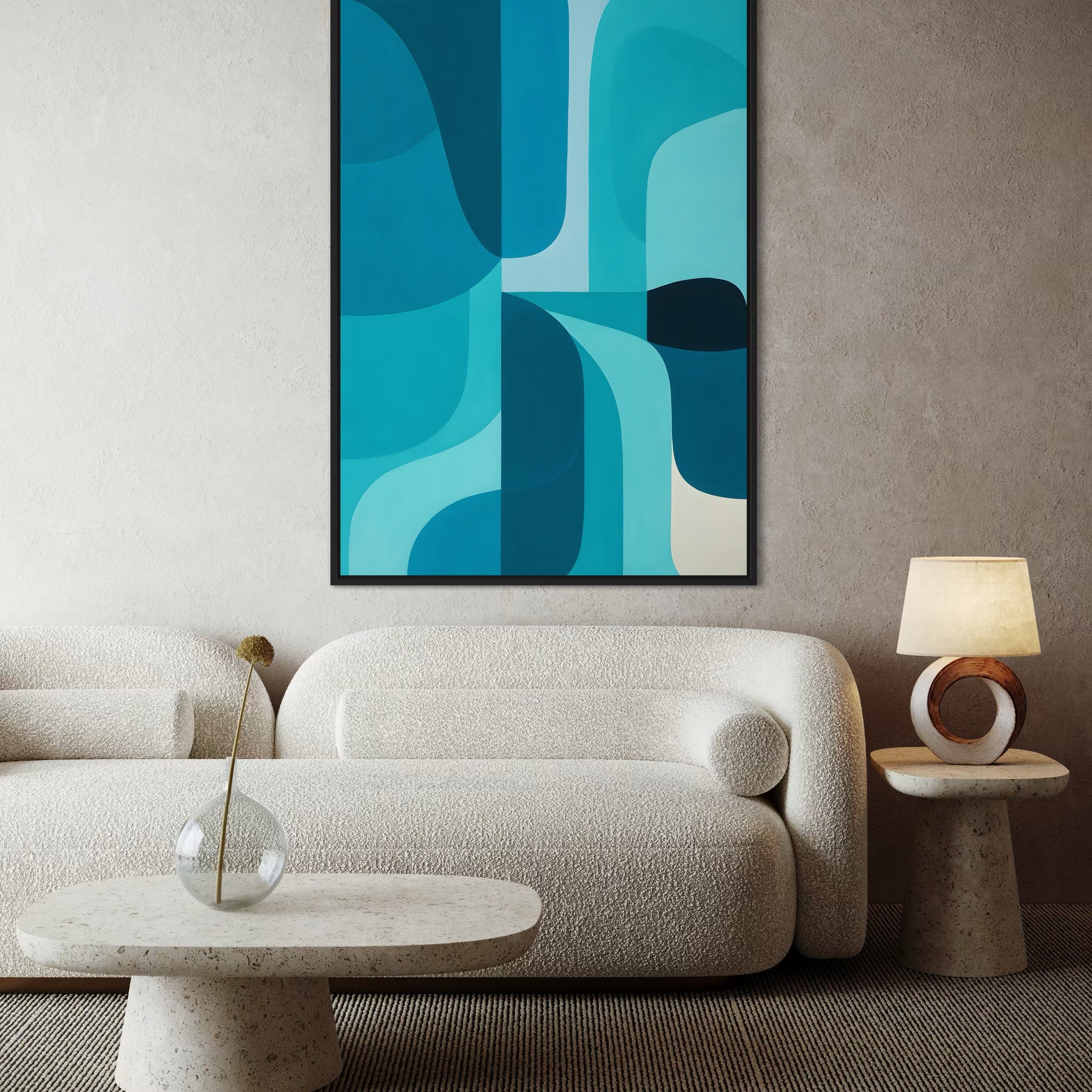 1560 - Quadro Abstrato Formas e Tons 2