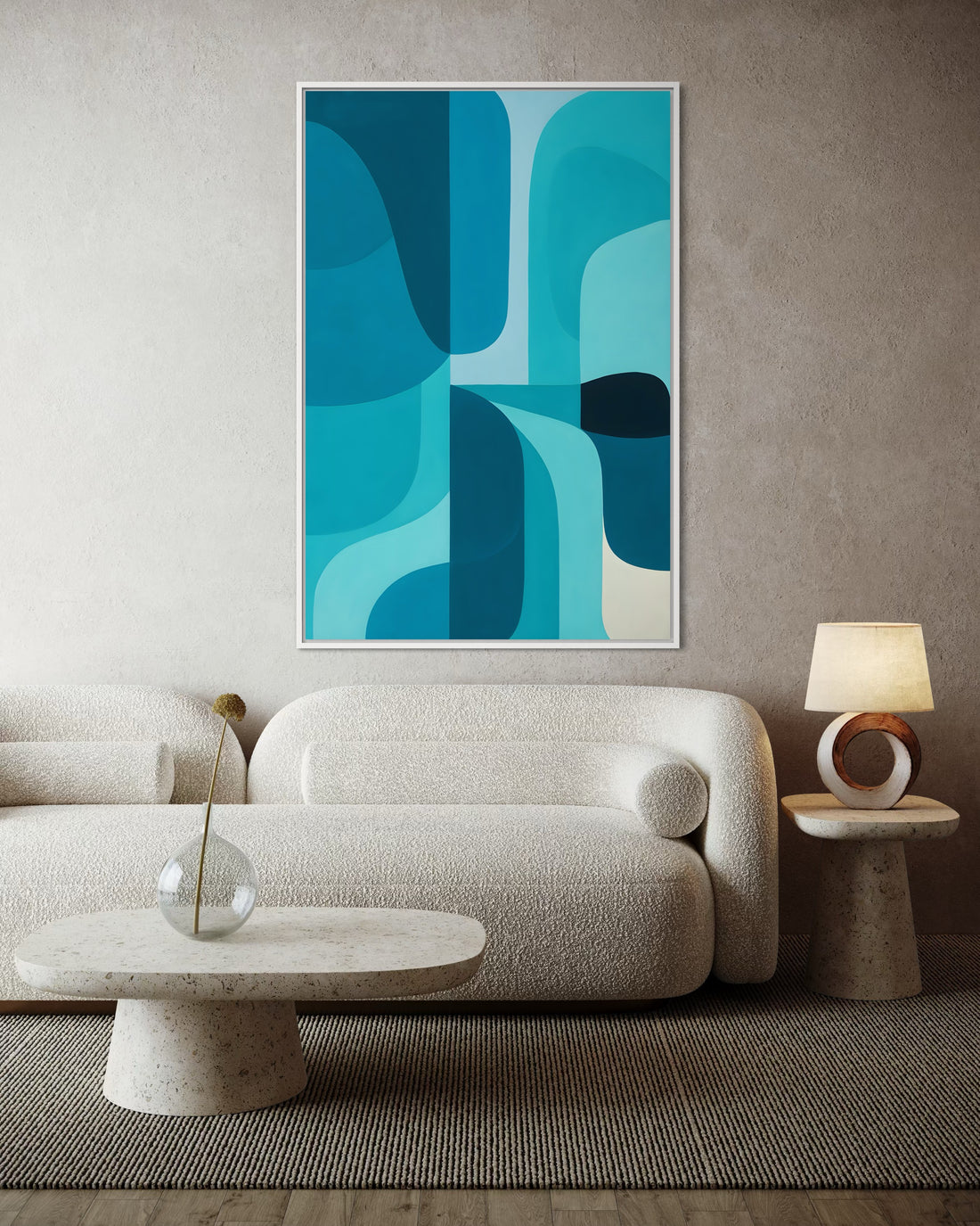 1560 - Quadro Abstrato Formas e Tons 2