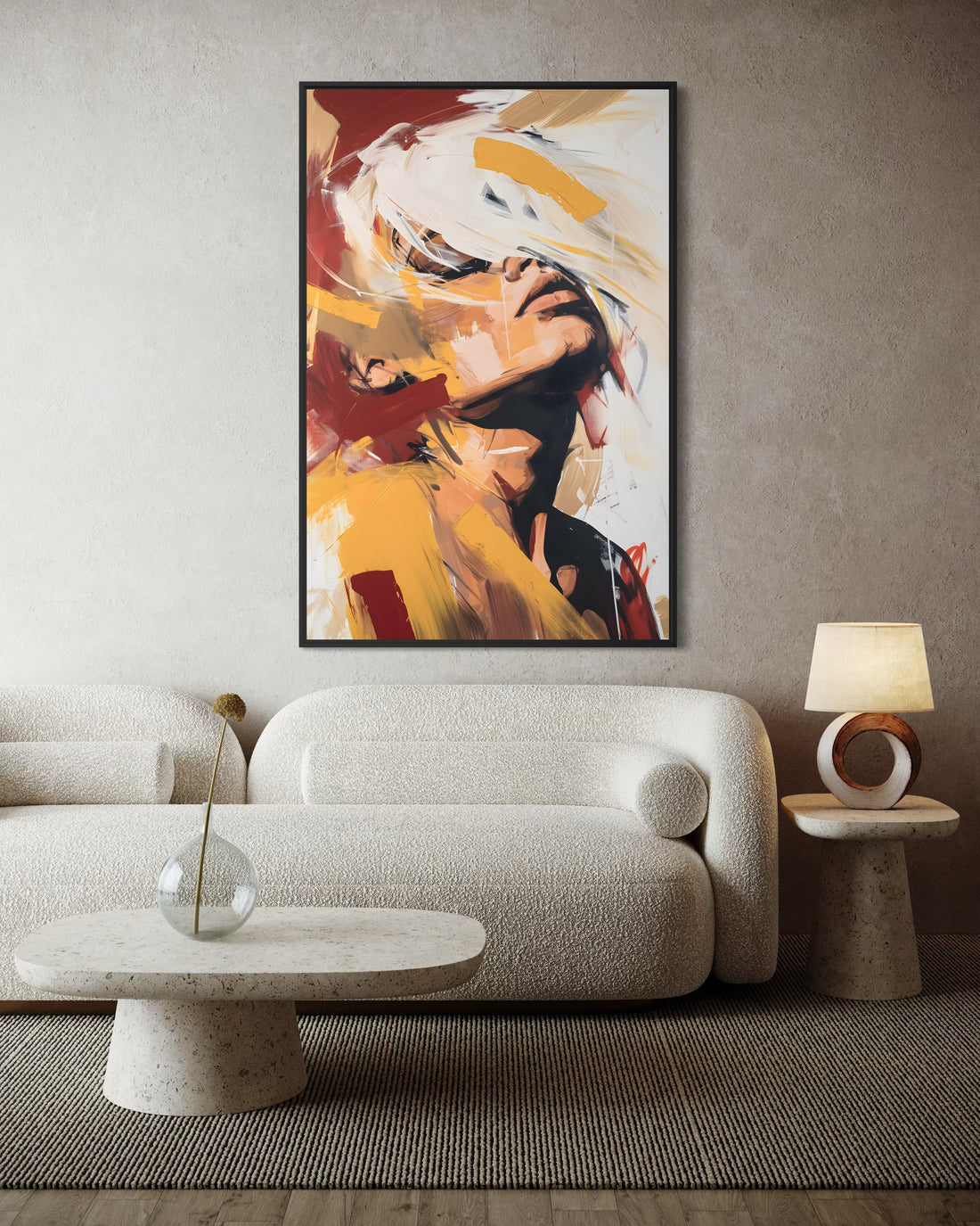 1588 - Quadro Abstrato Pose Mulher