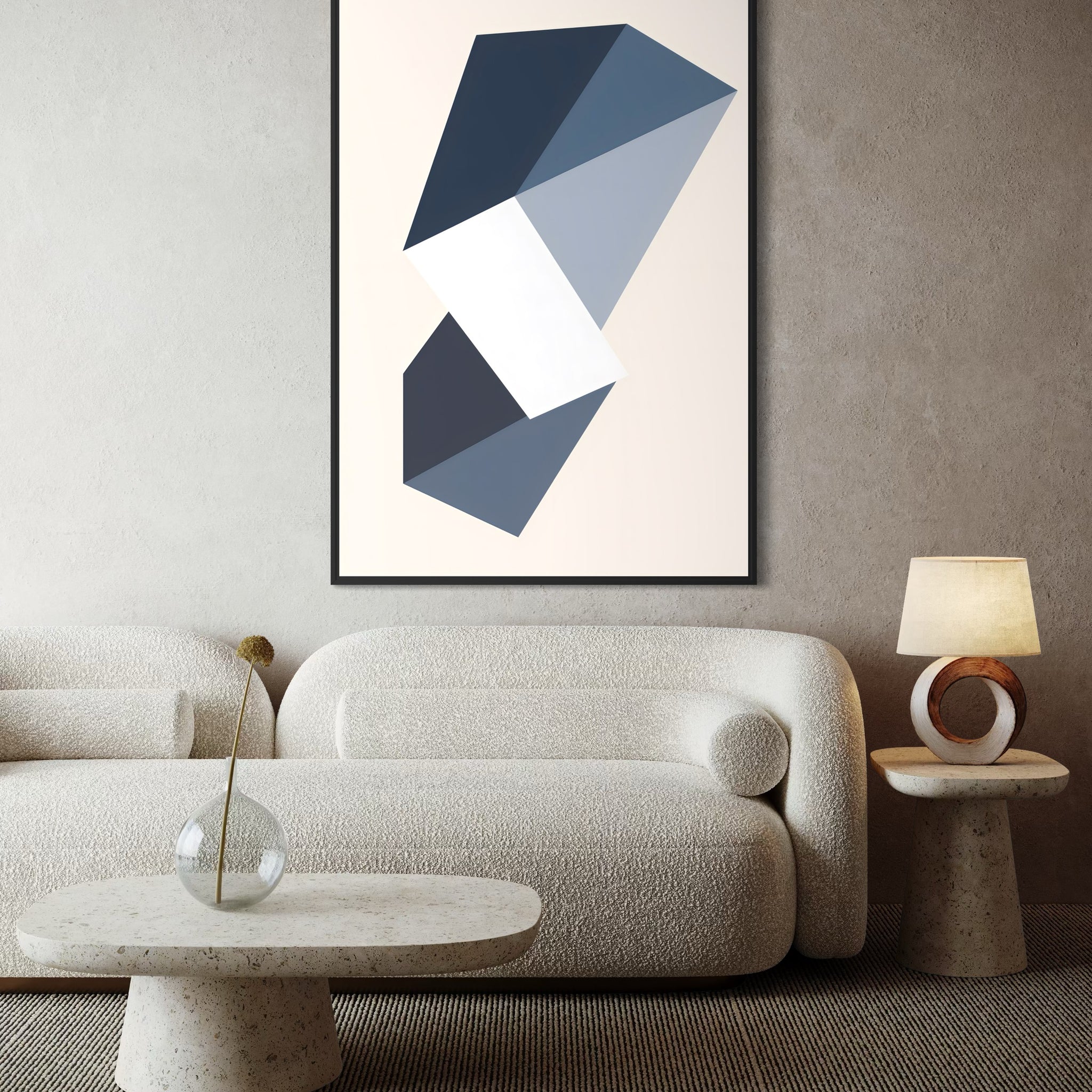 1577 - Quadro Abstrato Compactação Geométrica