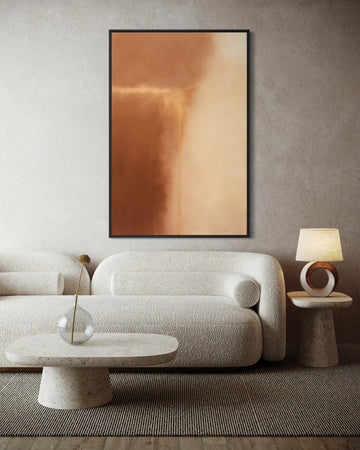 1597 - Quadro Abstrato Divisão Terrosa