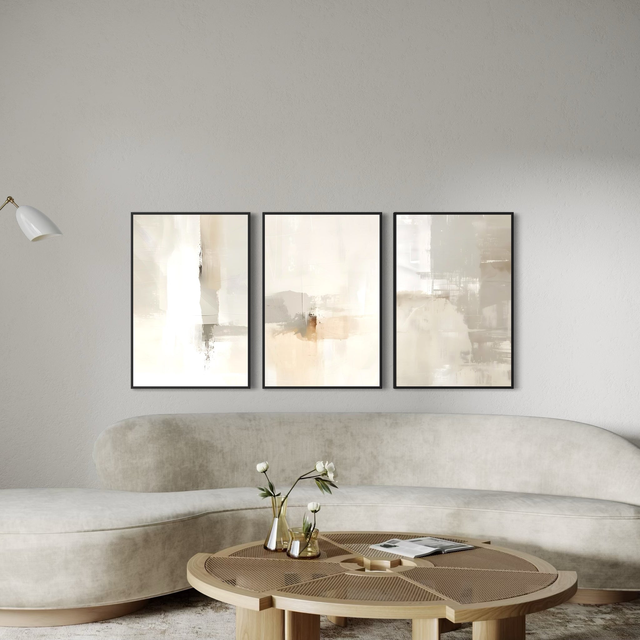 3037 - Trio de Quadros Neutros