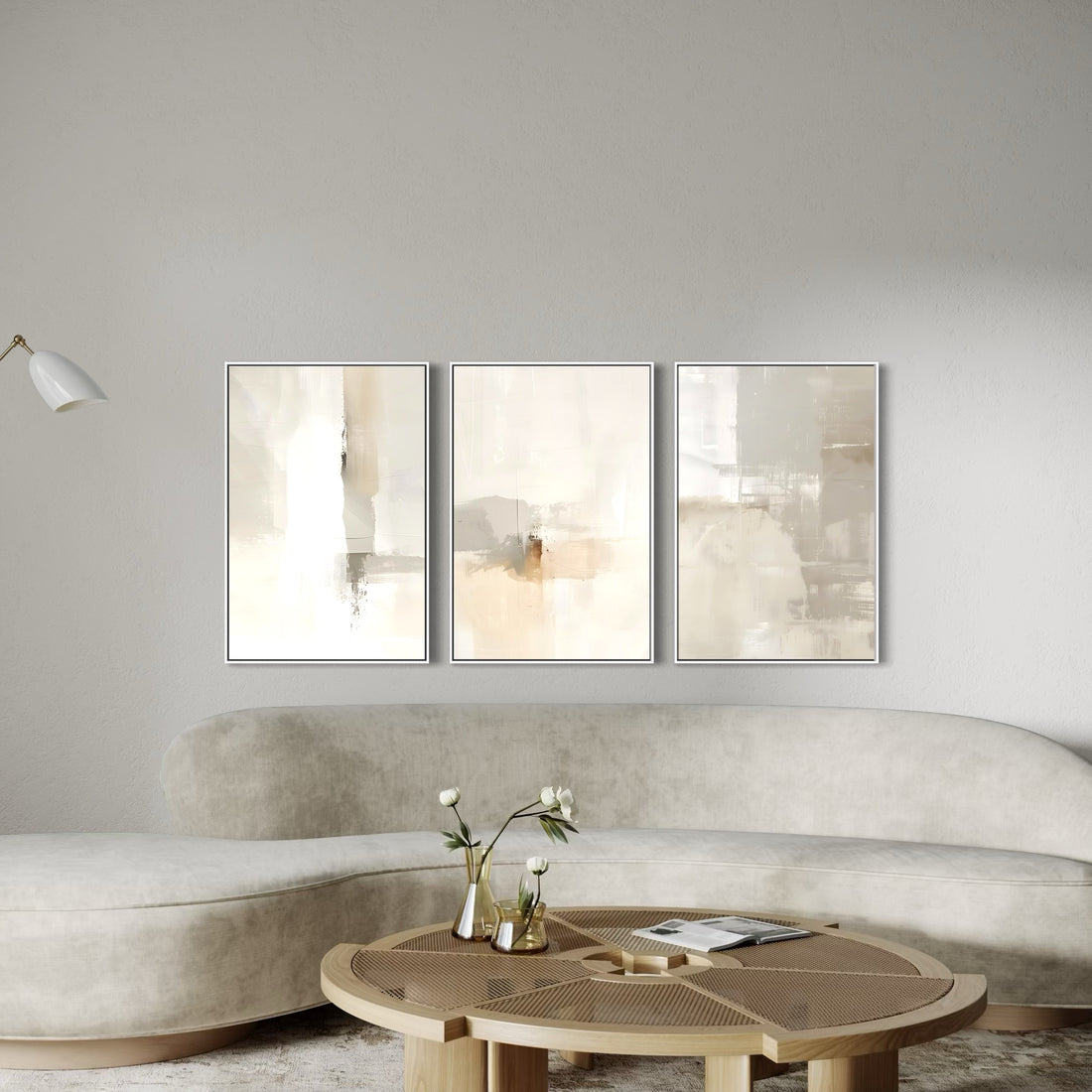 3037 - Trio de Quadros Neutros