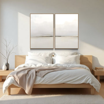 2083 - Dupla de Quadros Horizonte Minimalista